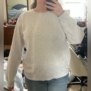 H&M light gray Crewneck Sweatshirt